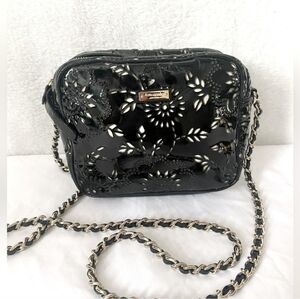 Kate Spade EUC Laser Cut Patent Leather Crossbody